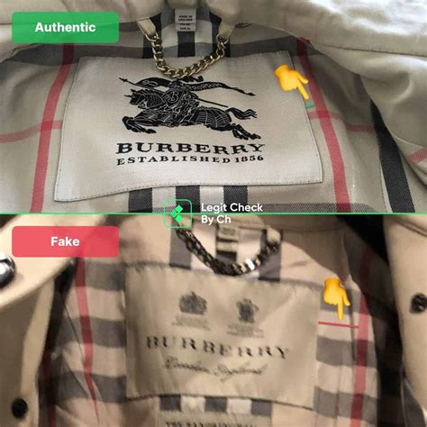 how to spot fake burberry women trench coat|classic burberry trench coat women.